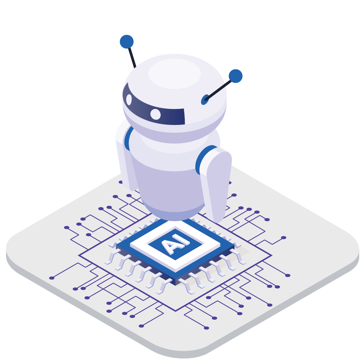 Artificial Intelligence Service Icon