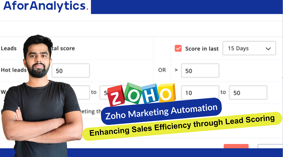 Zoho Marketing Automation Lead Score for Sales